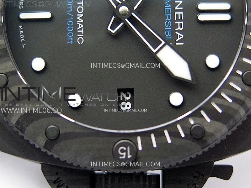 PAM2231 Carbotech 42mm VSF Best Edition Black Dial on Black Rubber Strap P.900 Super Clone